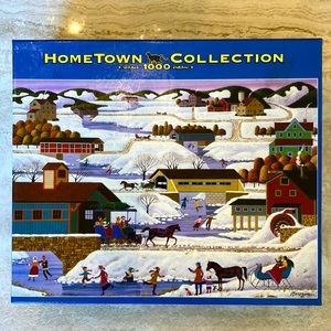 ⛔️SOLD⛔️ Hometown Collection “Beautiful Bridges” 1000 piece puzzle